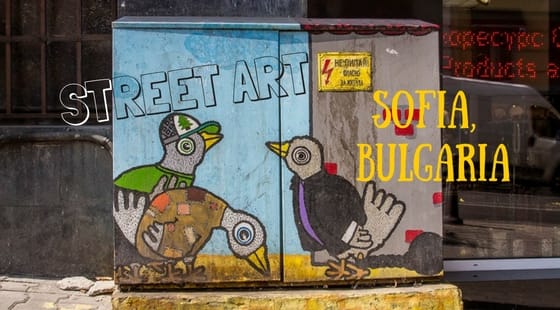 Electric Utility Box Art | Street Art in Sofia, Bulgaria