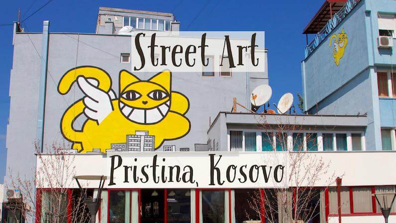 Street Art in Pristina… and the Newborn Monument