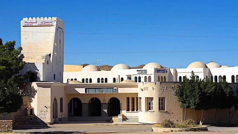 Abandoned Tunisia: former Hotel Kousseila in Matmata