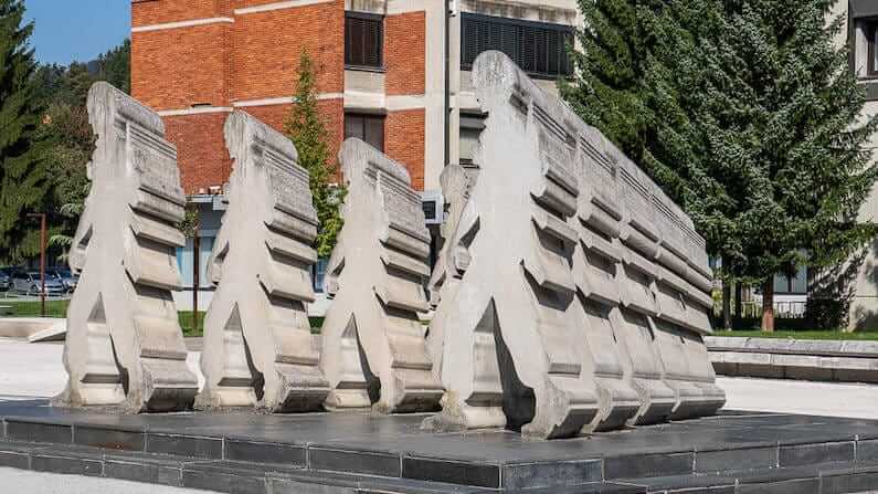 Off the beaten track Slovenia – Velenje’s socialist-era Tito Square