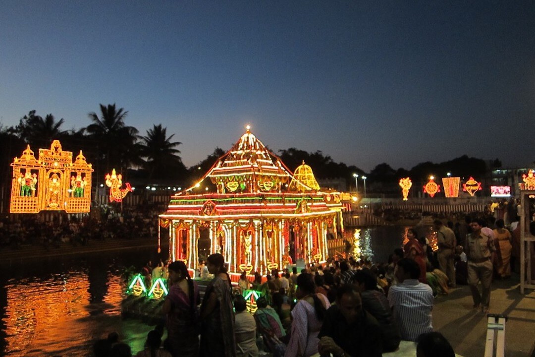 Venkateswara temple, Tirumala, India