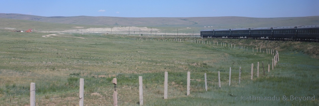 Trans Mongolian Railway China to Mongolia 16