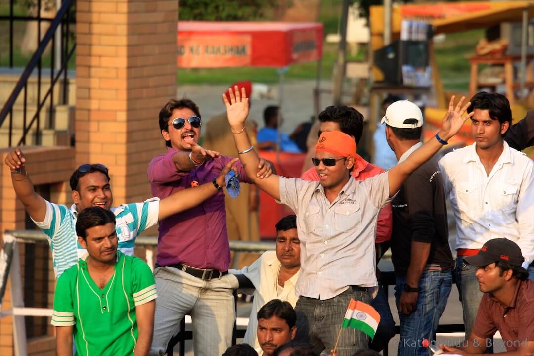 Border closing ceremony, Wagah nr Amritsar India 6