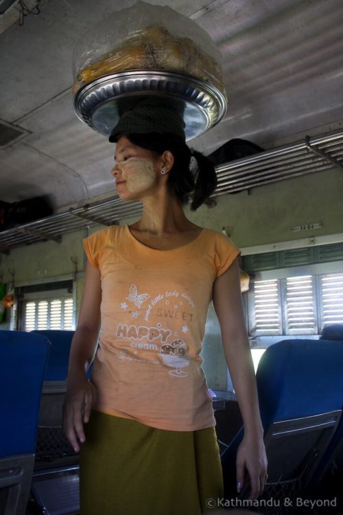 Yangon to Mawlamyine train Burma (Myanmar) 13