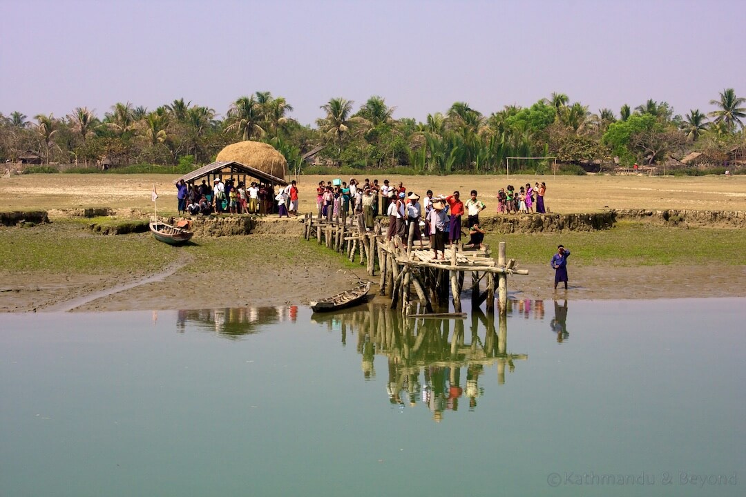 Sittwe to Mrauk U boat Burma (Myanmar) 50