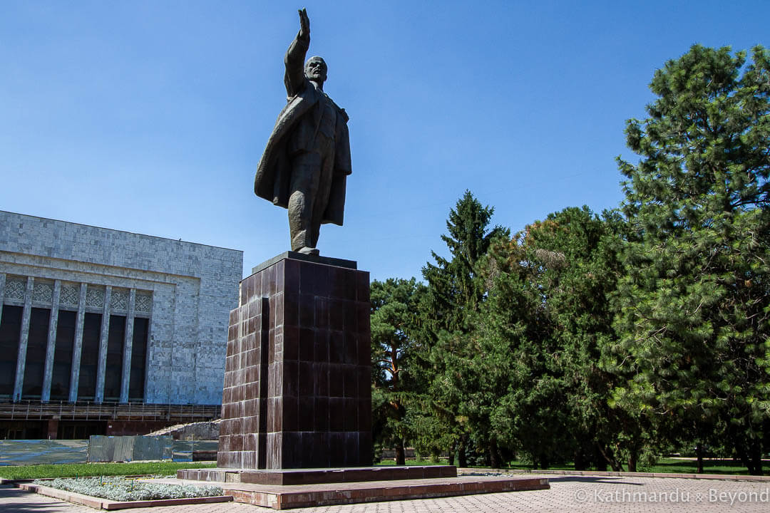Lenin Statue Bishkek Kyrgyzstan-1-2
