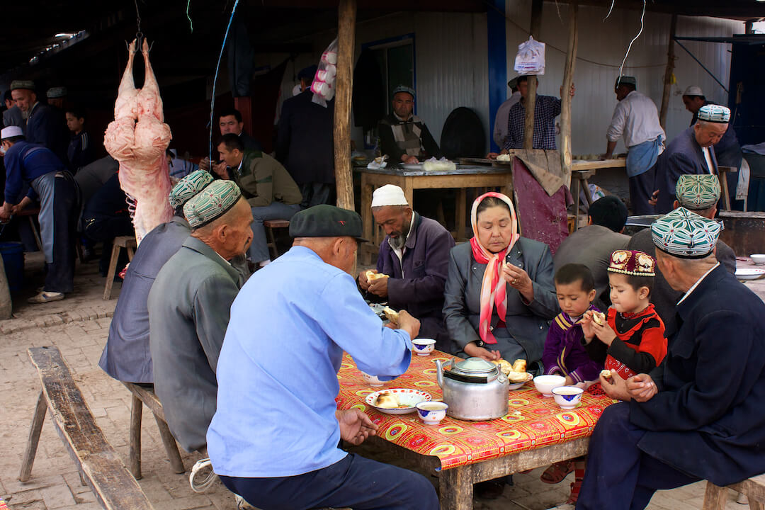 Sunday Animal Market Kashgar China 4