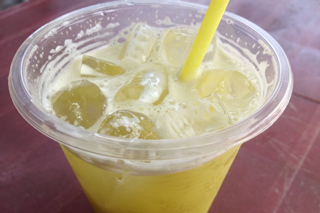 Vietnamese drinks - sugar cane in Hoi An, Vietnam