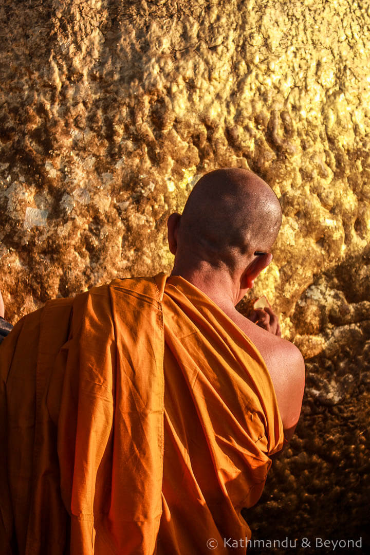 Golden Rock Mt Kyaiktiyo Burma (Myanmar) 24