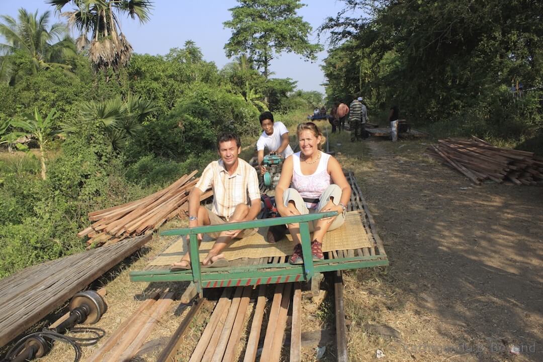 Battambang Bamboo Railway Cambodia-22