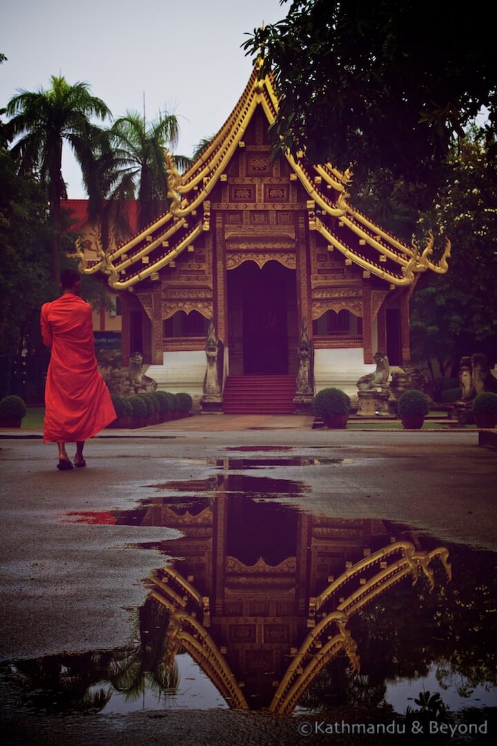 Wat Phra Singh Woramahaviharn Chiang Mai Thailand