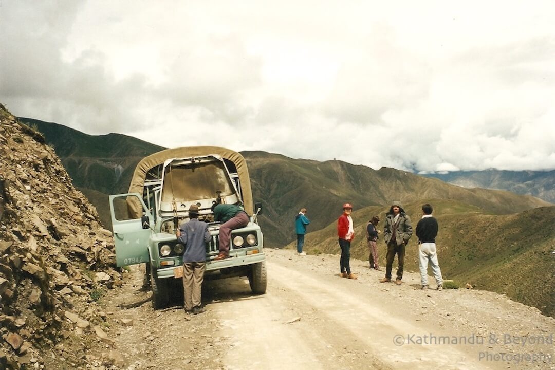 Friendship Highway Tibet Aug 1995