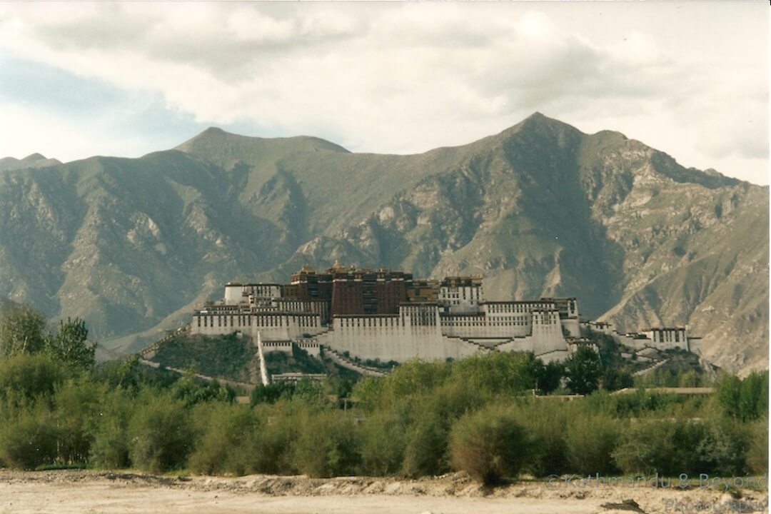 Potala Palace Lhasa Tibet Aug 1995