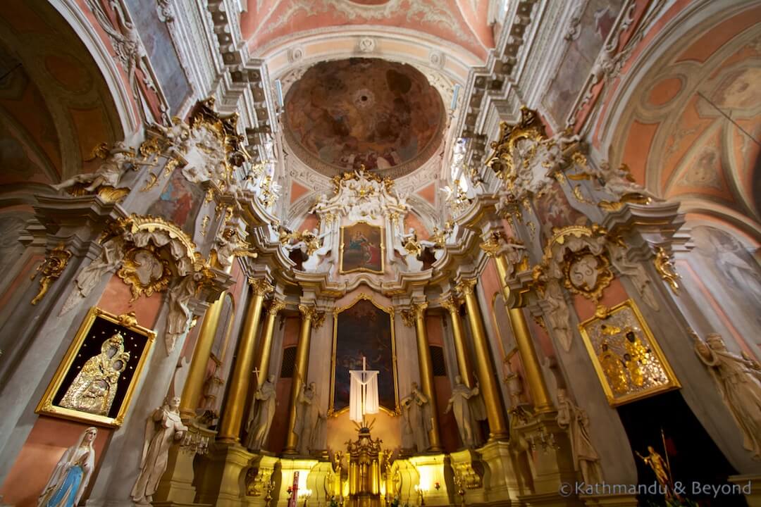 Church of St Theresa Old Town Vilnius Lithuania (2)