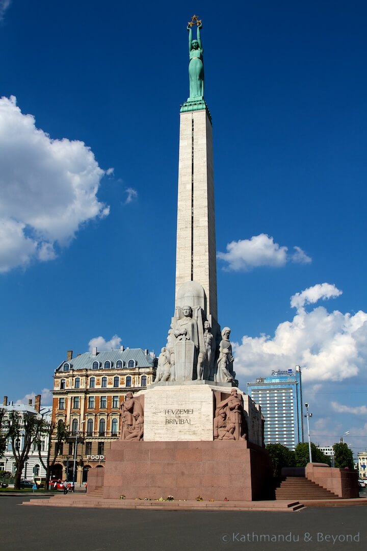 Freedom Monument Riga Latvia