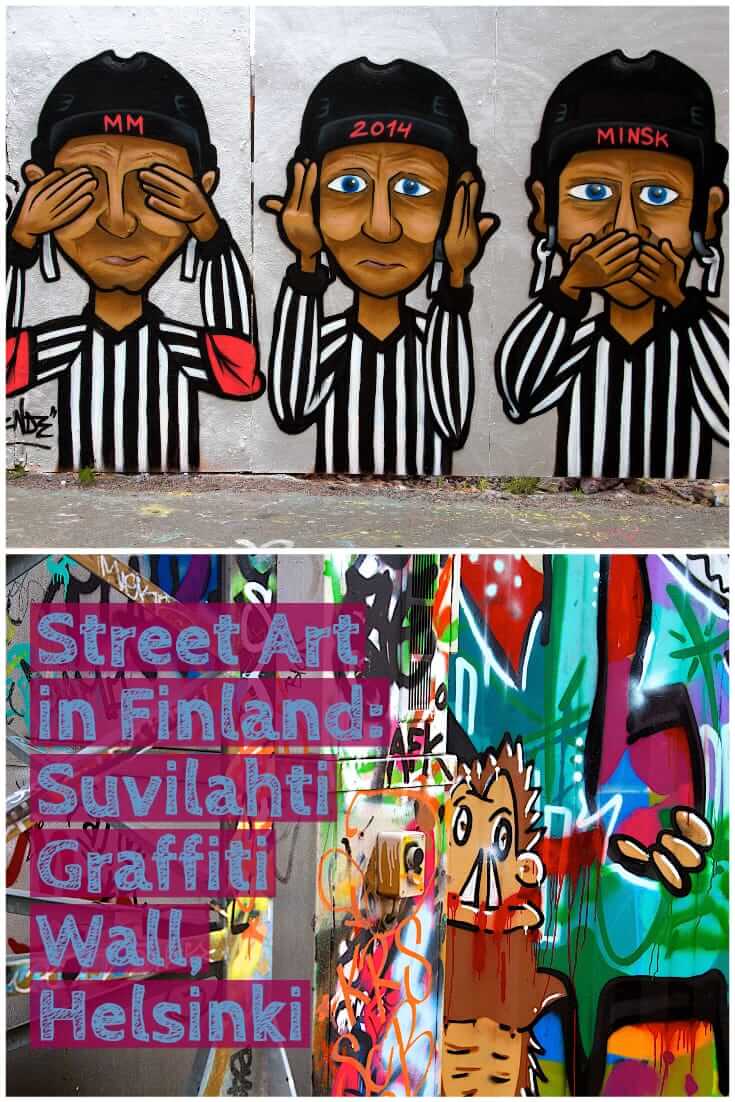 Street Art in Finland - Suvilahti Graffiti Wall, Helsinki #Europe #3wisemen