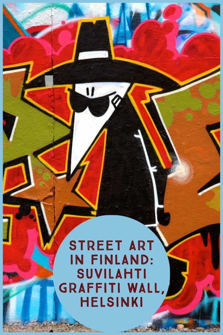 Street Art in Finland - Suvilahti Graffiti Wall, Helsinki #Europe