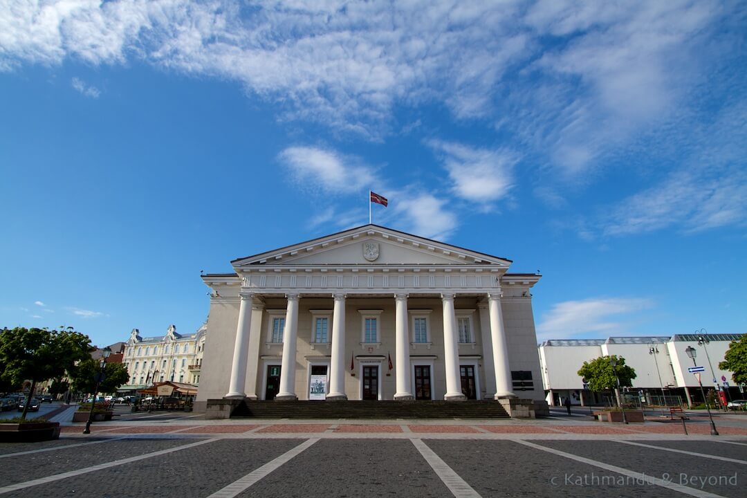 Town Hall Old Town Vilnius Lithuania