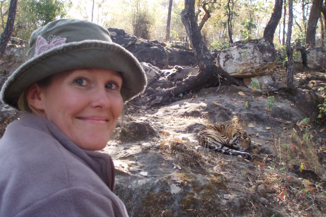 Bandhavgarh - Kirsty & Tigger 2