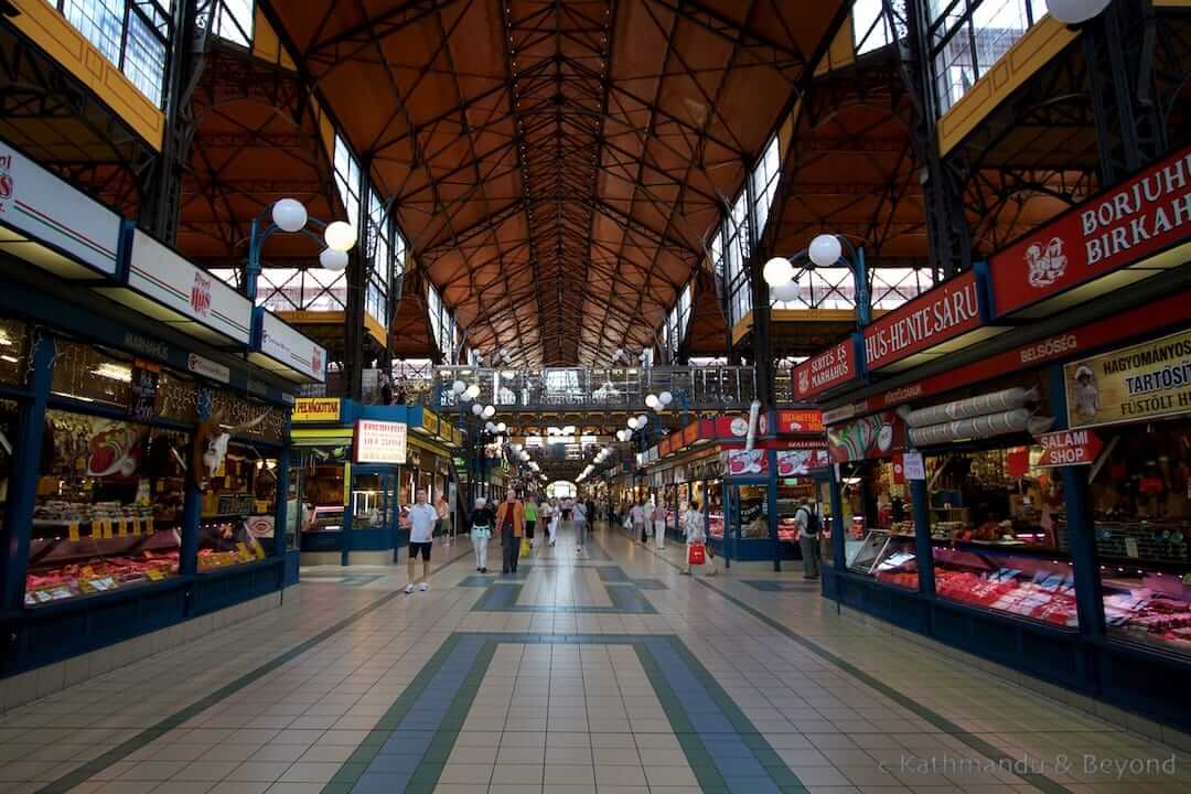 Great Market Hall Pest Budapest Hungary