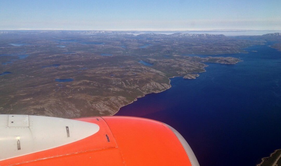 Oslo to Kirkenes flight (1)