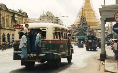 Friday Flashback | Yangon then and now | Myanmar