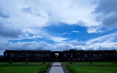 Travel Shot | Moody sky at Ratu Boko Palace near Yogyakarta | Indonesia