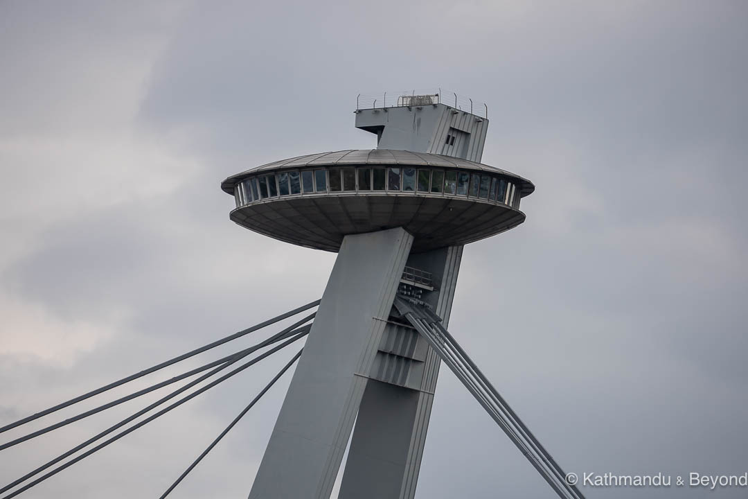 Most SNP (UFO Bridge) Bratislava Slovakia APR25-15
