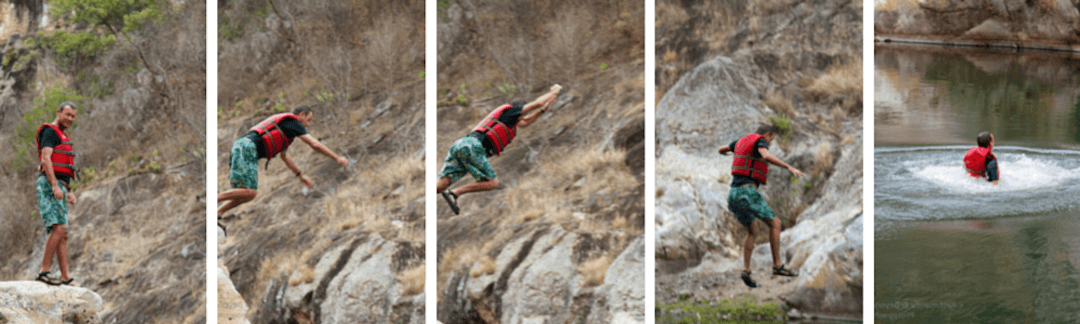 Somoto Canyon jump