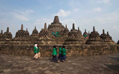 The best temples near Yogyakarta in Java, Indonesia