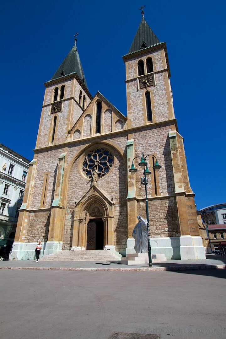 Sacred Heart Cathedral Sarajevo Bosnia and Herzegovina