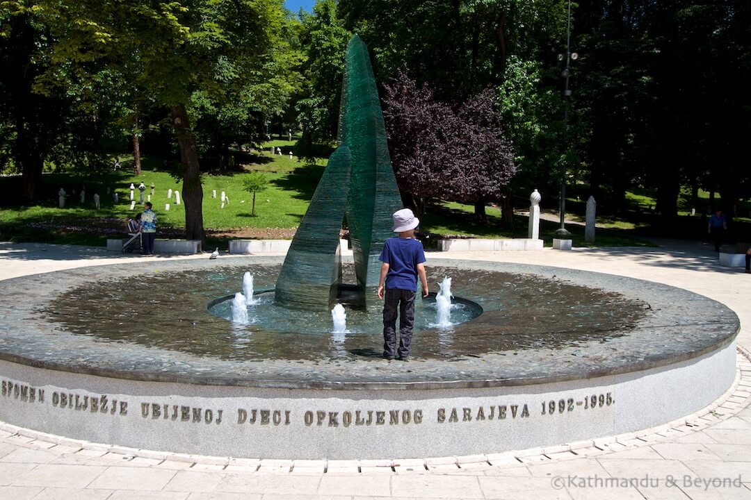 Wartime Memorial for Children Sarajevo Bosnia and Herzegovina