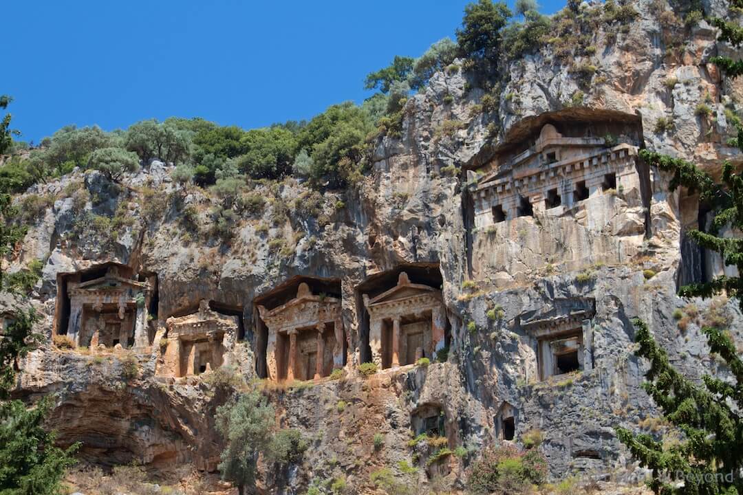 Kings' Tombs Dalyan Turkey (1)