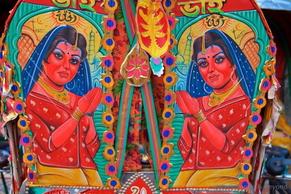 A look at the colourful Rickshaw Art in Bangladesh Street Art
