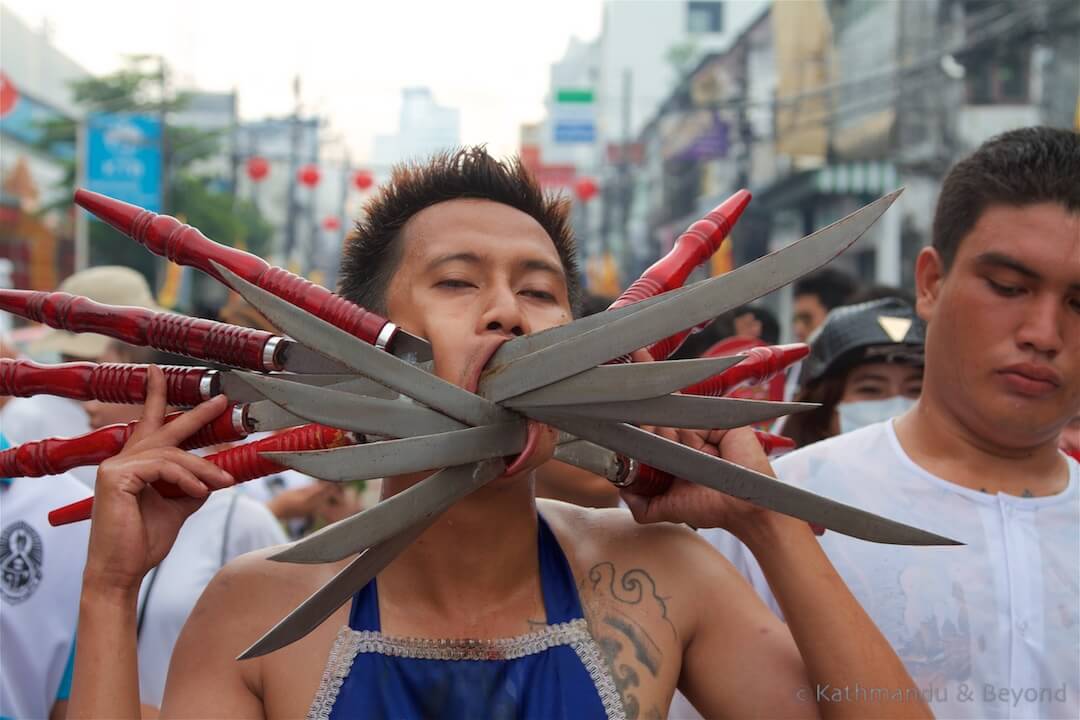 Vegetarian Festival Phuket Town Phuket Thailand 131