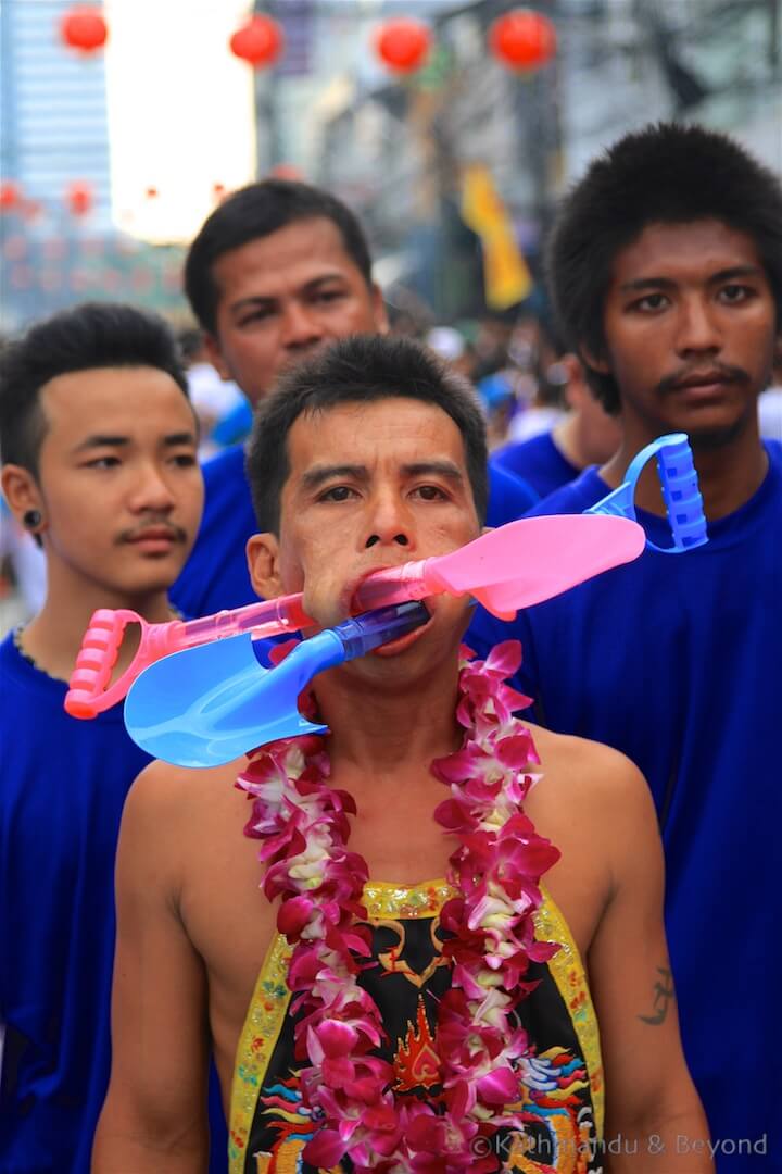 Vegetarian Festival Phuket Town Phuket Thailand 16