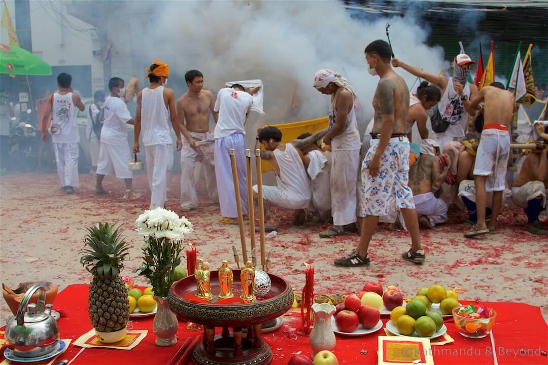 Vegetarian Festival Phuket Town Phuket Thailand 176