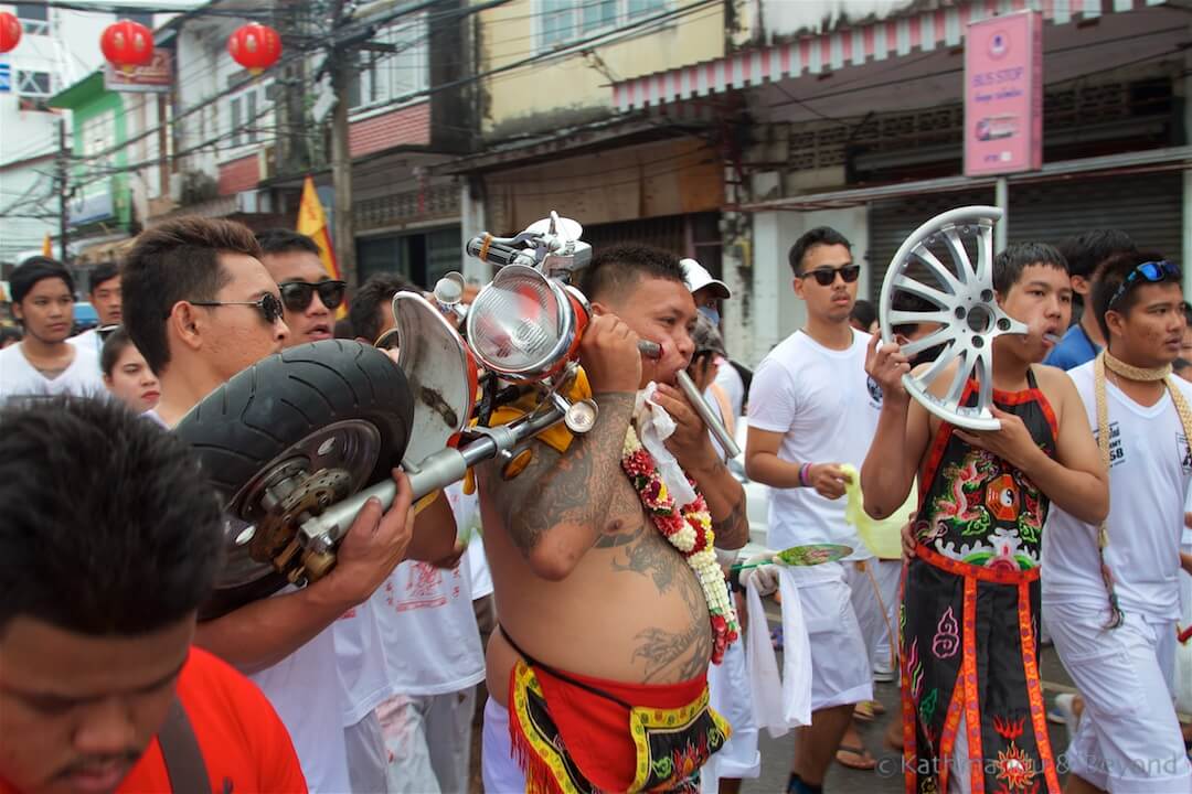 Vegetarian Festival Phuket Town Phuket Thailand 50