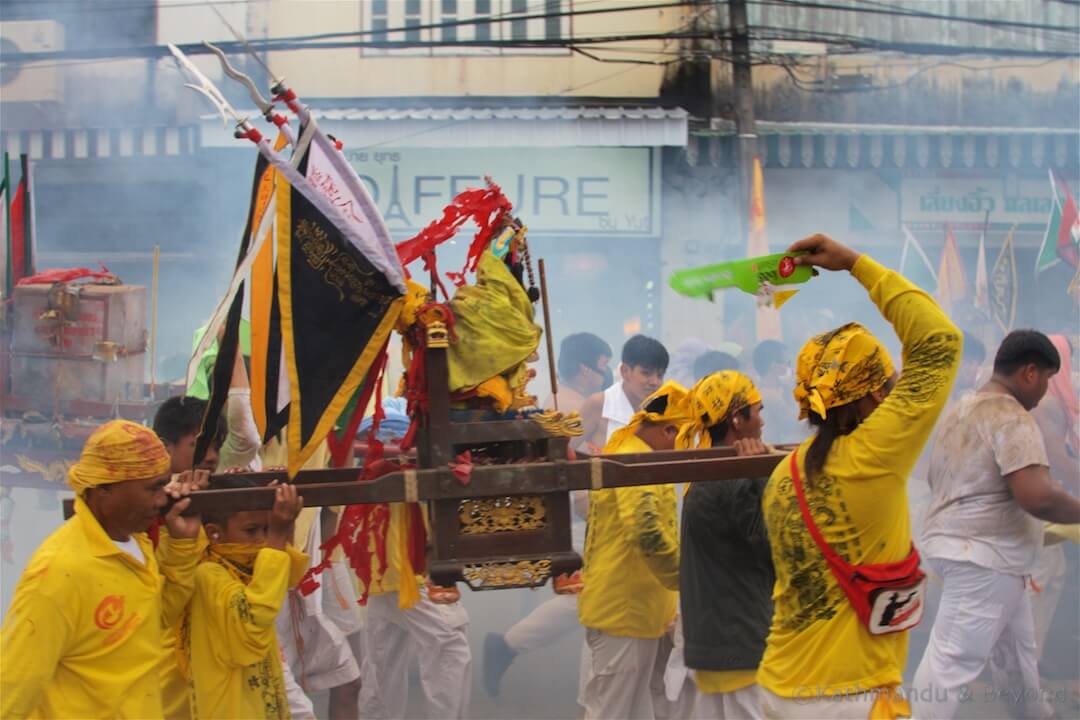 Vegetarian Festival Phuket Town Phuket Thailand 74