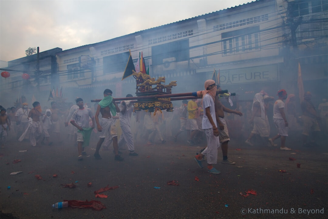 Vegetarian Festival Phuket Town Phuket Thailand 93