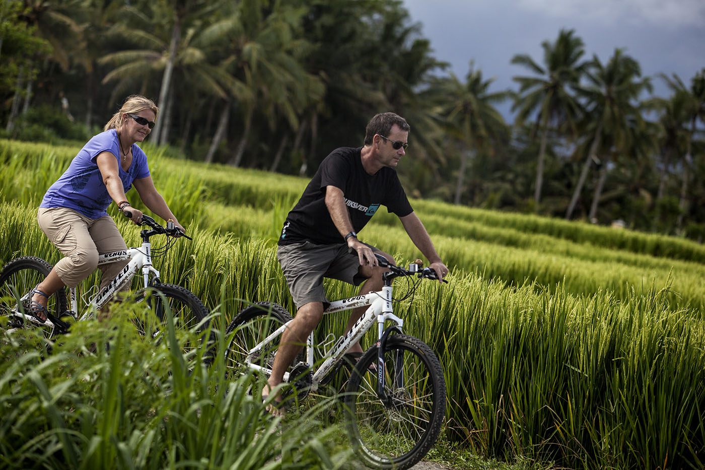 Cycling at Bali Rural Commune