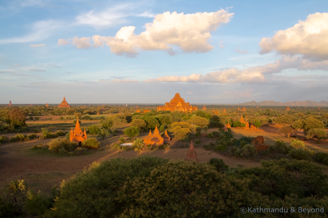 Bagan Temples from Shwesandaw Paya Bagan Burma (Myanmar) (8)