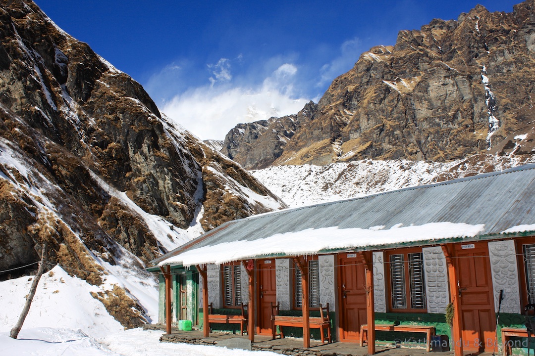 Machhapuchhare Base Camp Annapurna region Nepal 1