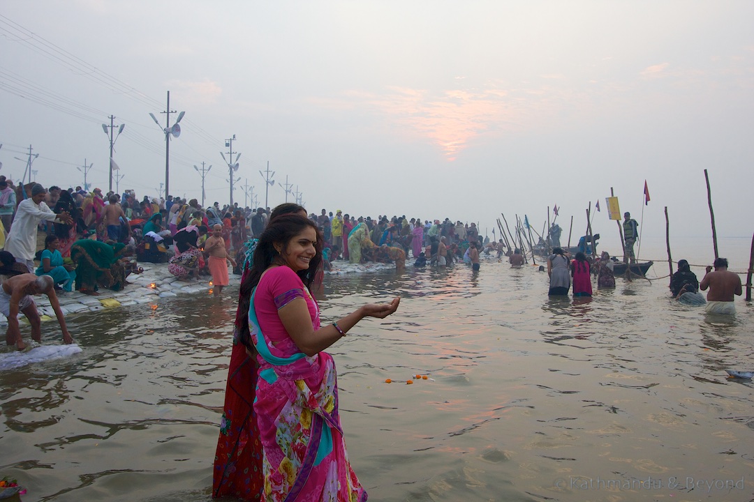 Prayers at the Ganges | Maha Kumbh Mela Sangam Allahabad India 