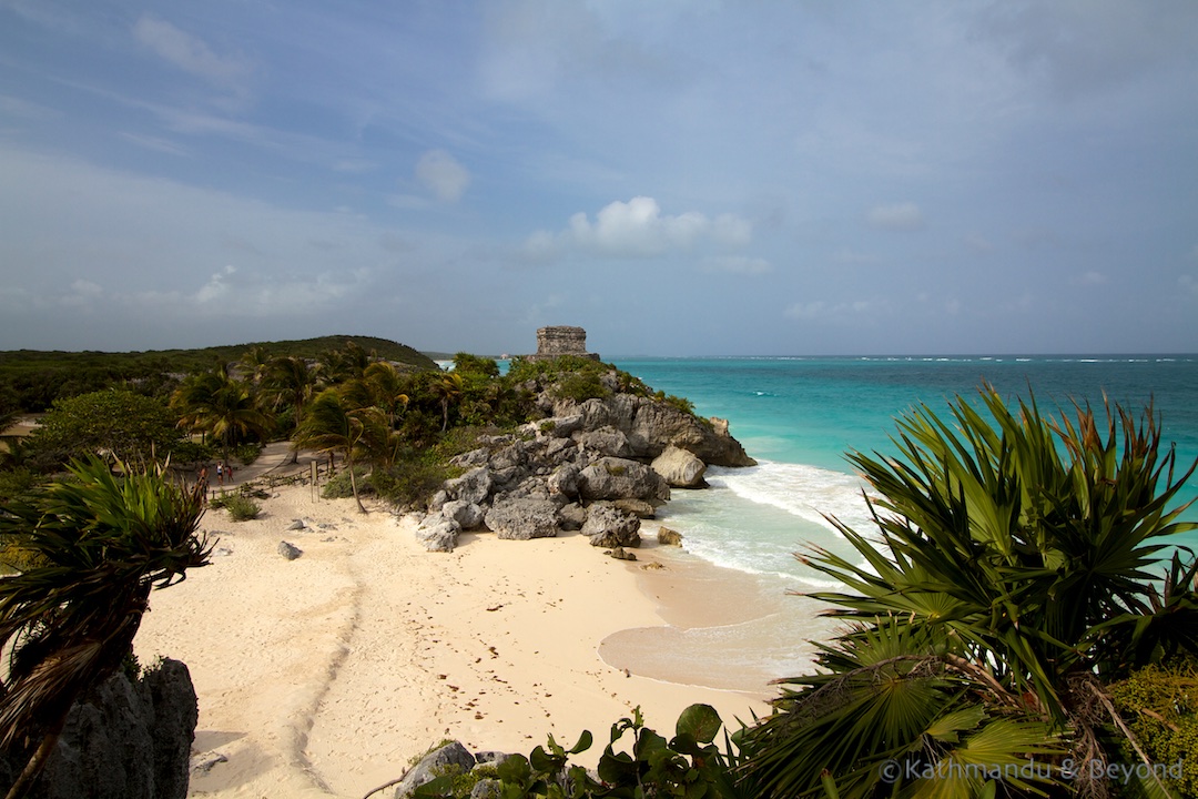 Templo del Dios del Viento Tulum Ruins Tulum Mexico - among the best Mayan ruins in Mexico