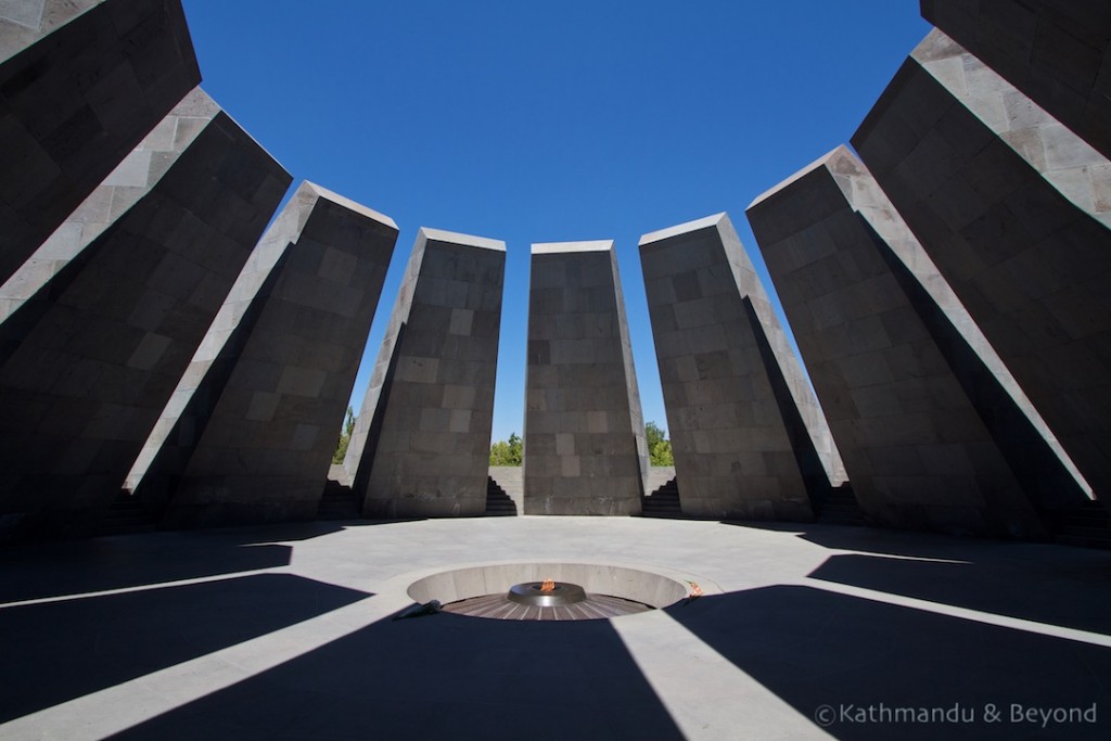 Armenian Genocide Memorial Complex in Yerevan, Armenia