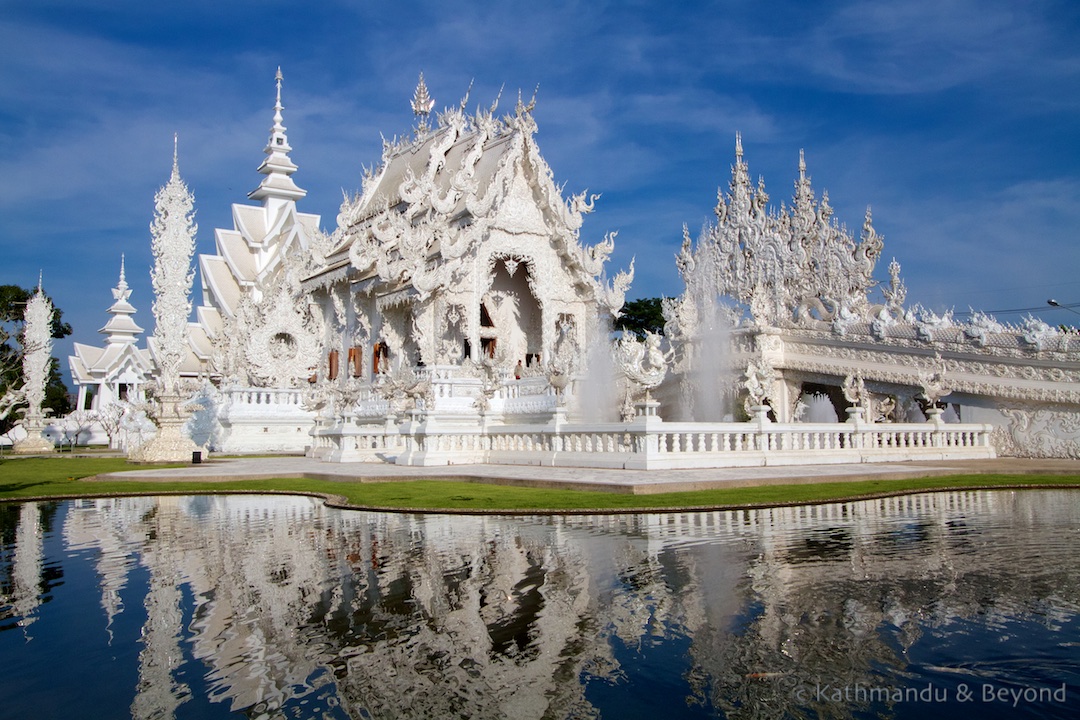 Wat Rong Khun aka the White Temple) in Chiang Rai