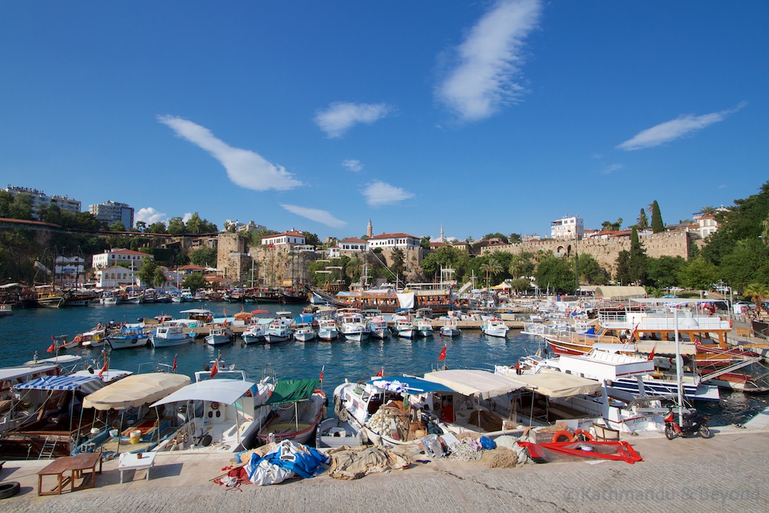 Roman Harbour Kaleici Old City Antalya Turkey