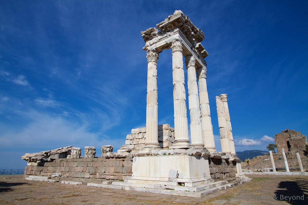 Temple of Trajan Pergamon Bergama Turkey
