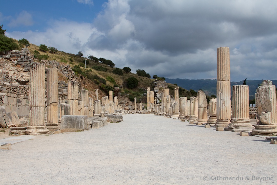 Upper Agora Ephesus Turkey Upper Agora Ephesus Turkey
